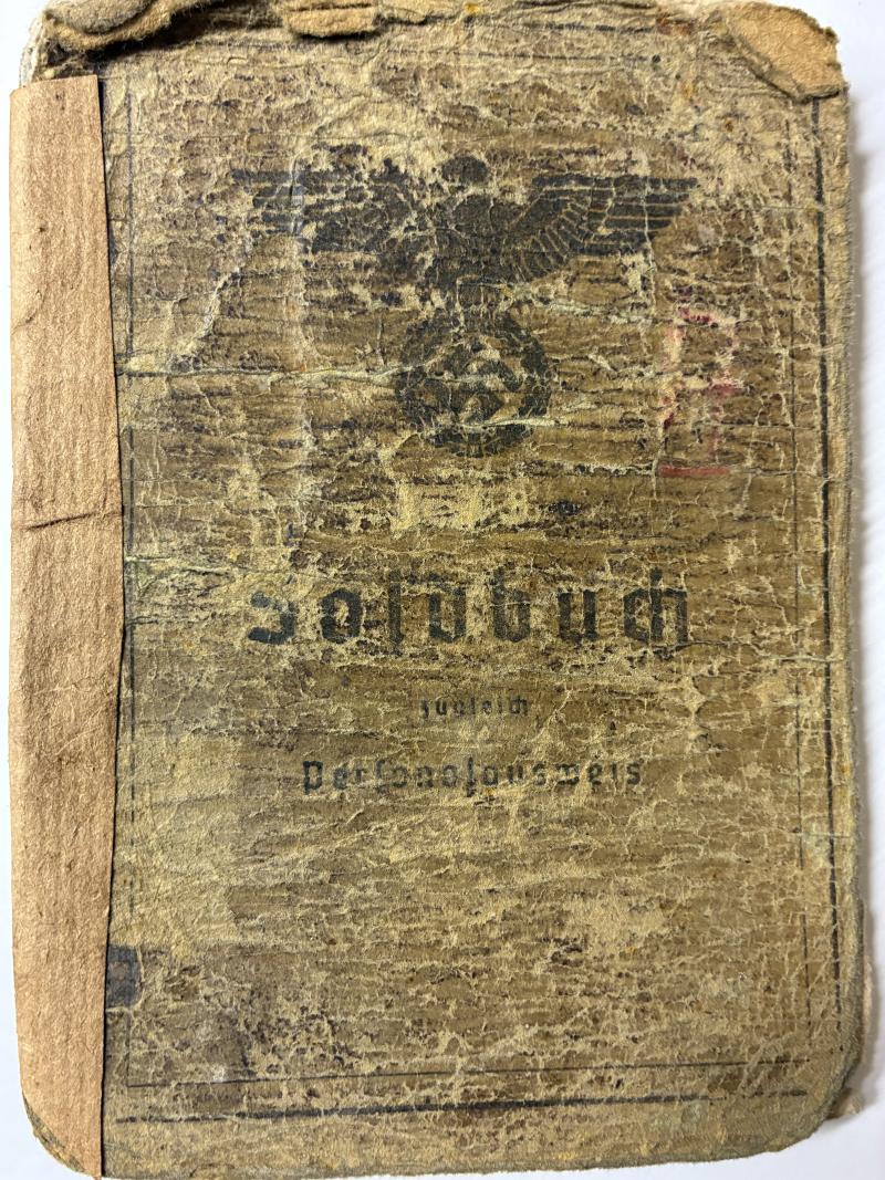 Soldbuch  WH (Heer) - Festungsdiv.Kreta/ 260.Inf.Div. - Böres