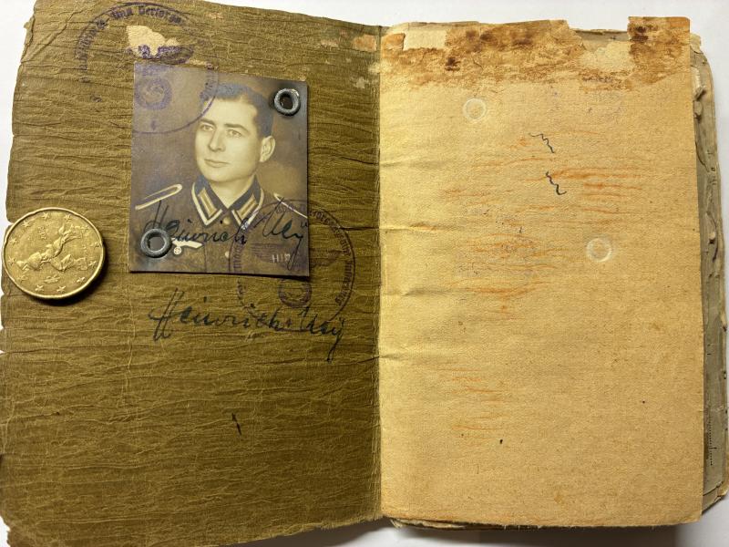 Soldbuch WH (Heer) - 542.VGD./12.Luft Feld Div. - Ney