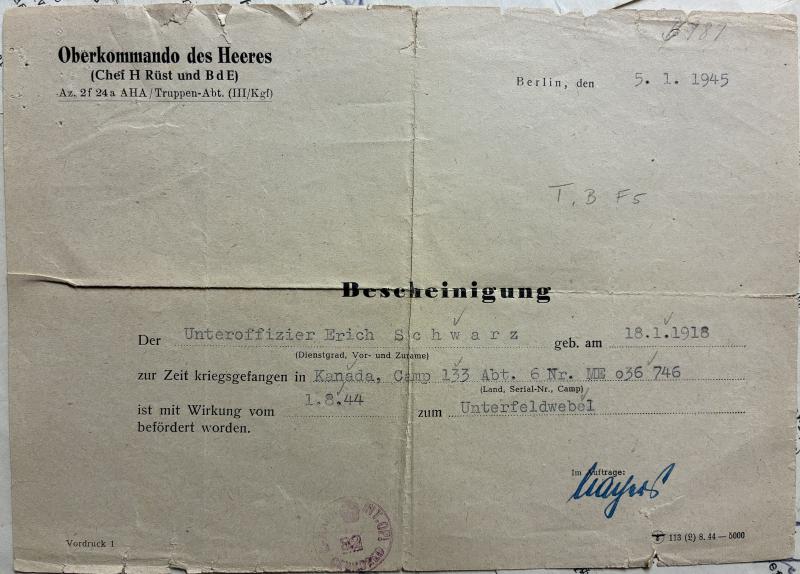 Citation grouping - WH (Heer) - 3.Pz.Div. - Schwarz
