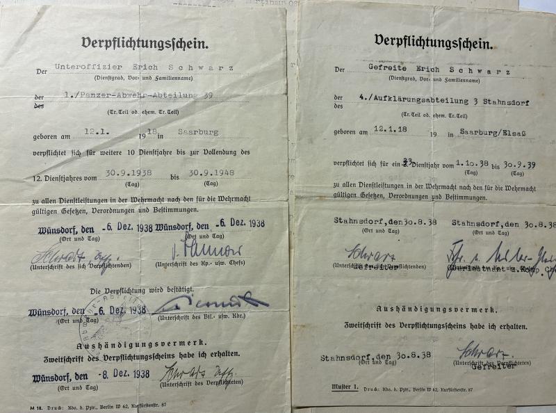 Citation grouping - WH (Heer) - 3.Pz.Div. - Schwarz